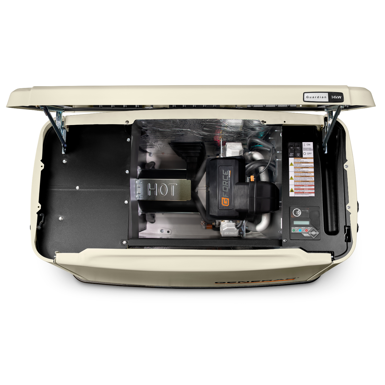 Generac Guardian 14kW Standby Generator with 16‑Circuit Switch (WiFi)