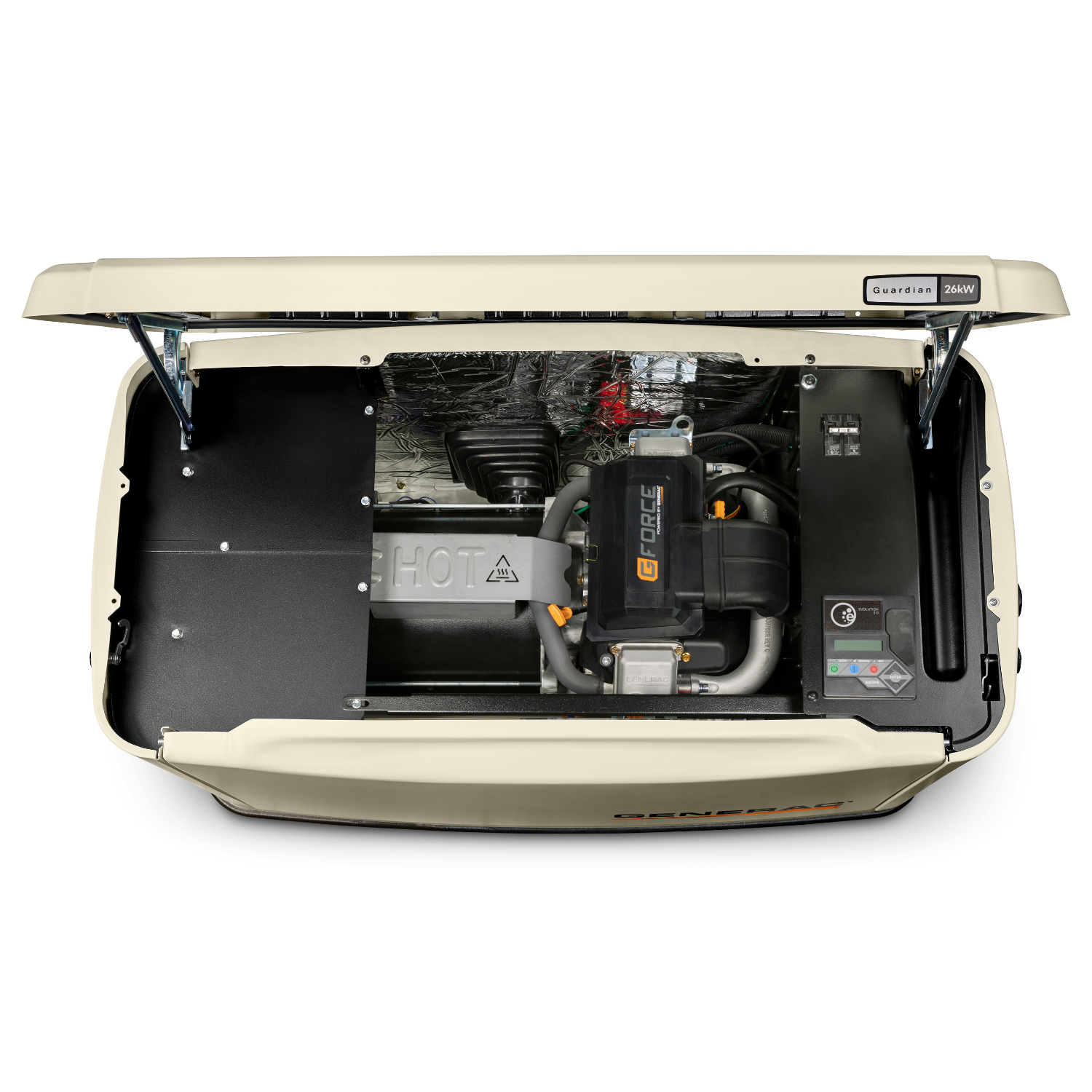 Generac Guardian 26kW Standby Generator with Whole House Switch