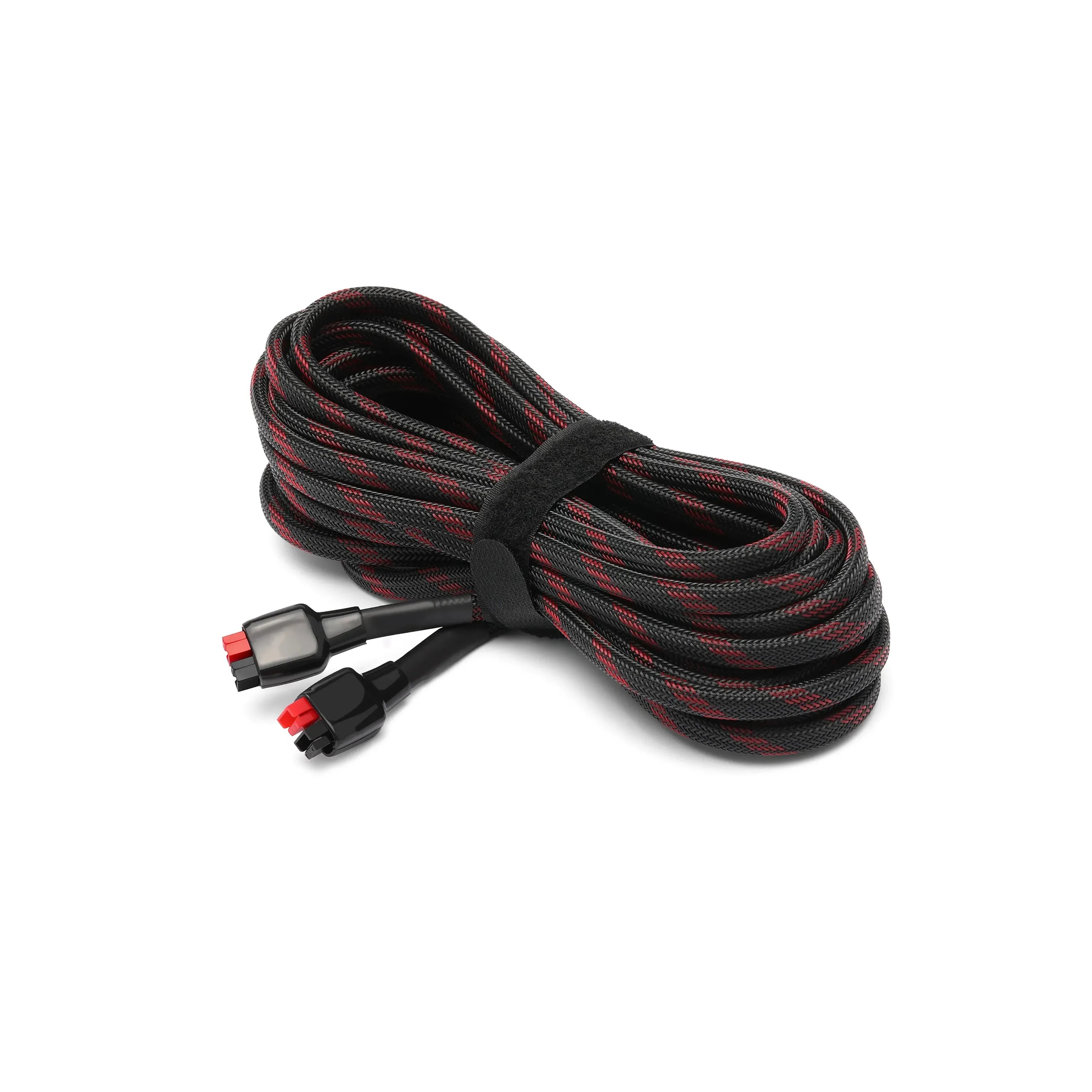 25-foot Anderson solar extension cable coiled