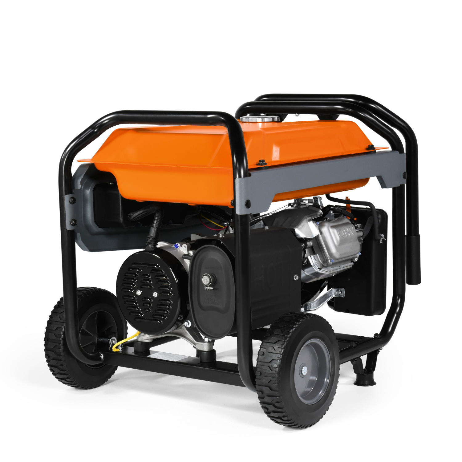 Generac Portable Generator, 6500 | Pull Start with Cord