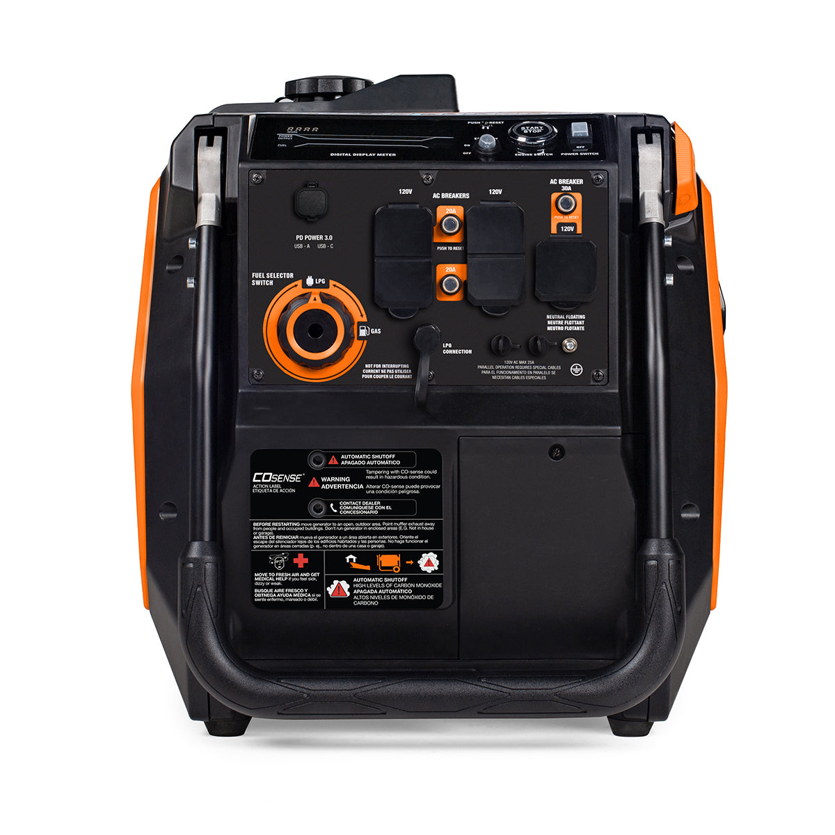 Generac Portable Inverter Generator, iQ3800
