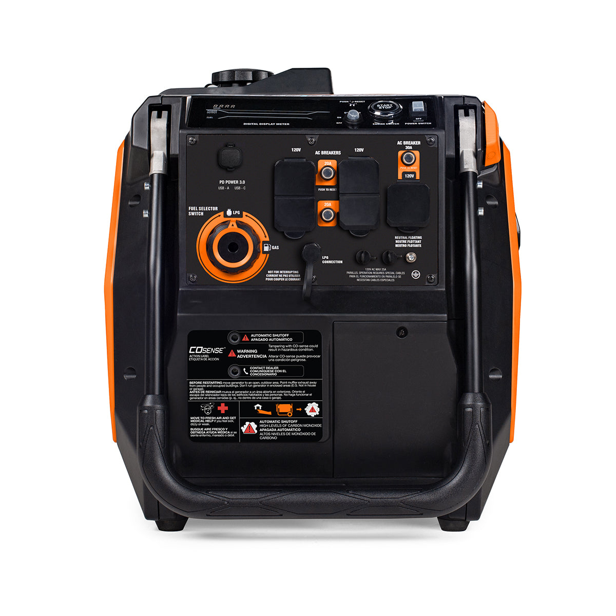 Generac Portable Inverter Generator, iQ5200
