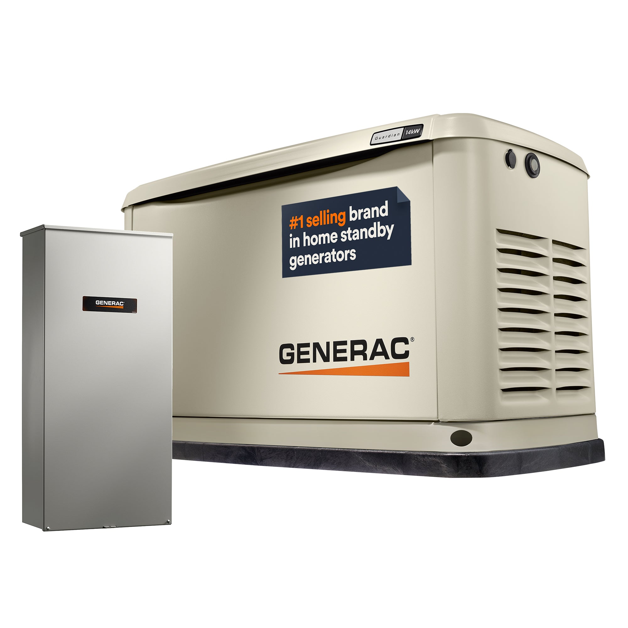 Generac 14kW Standby Generator with Whole House Switch (WiFi)