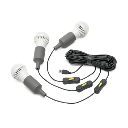 Lion Energy 3 LED Light Bulb String