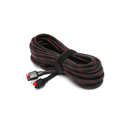25-foot Anderson solar extension cable coiled