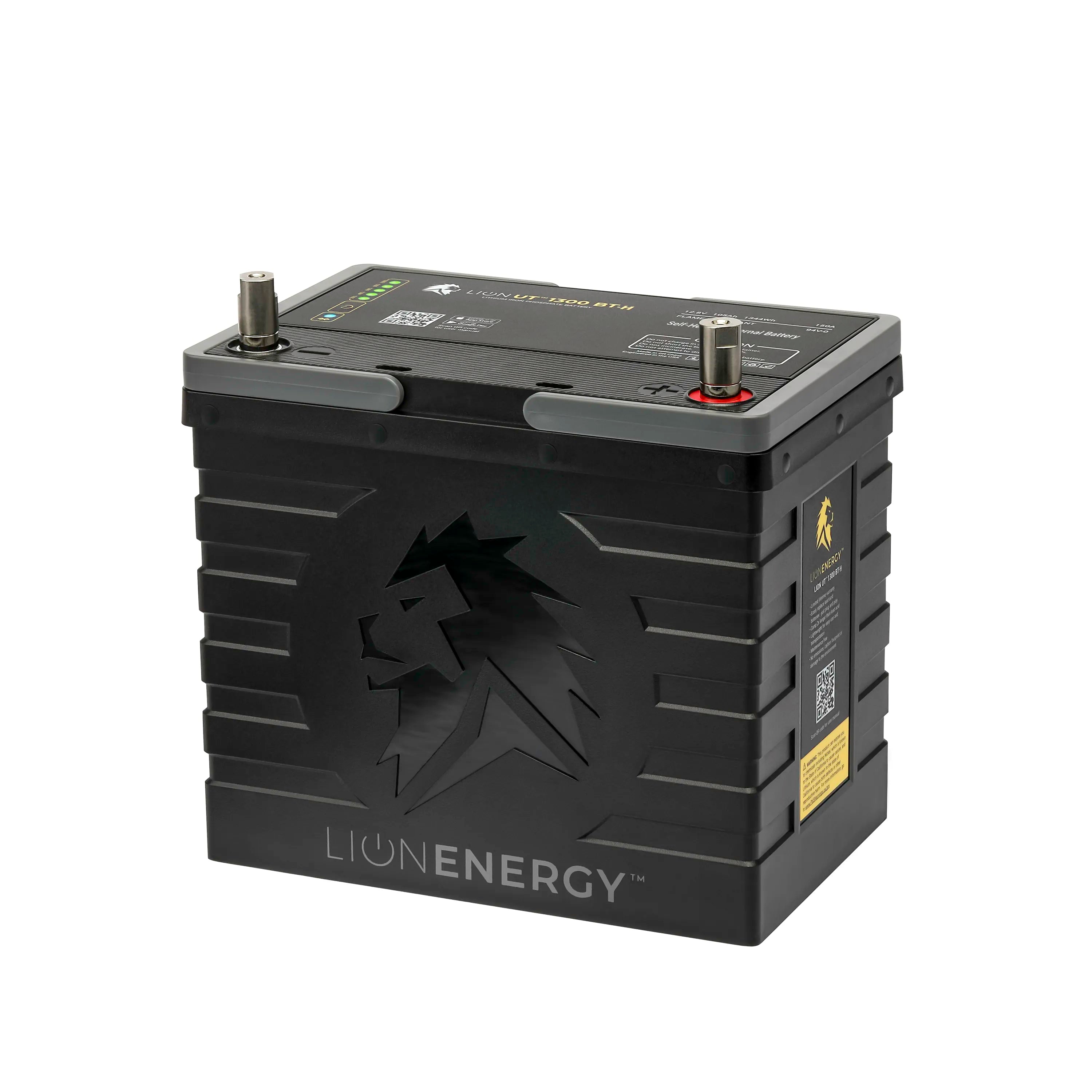 Lion Energy UT 1300 BT-H heated lithium battery
