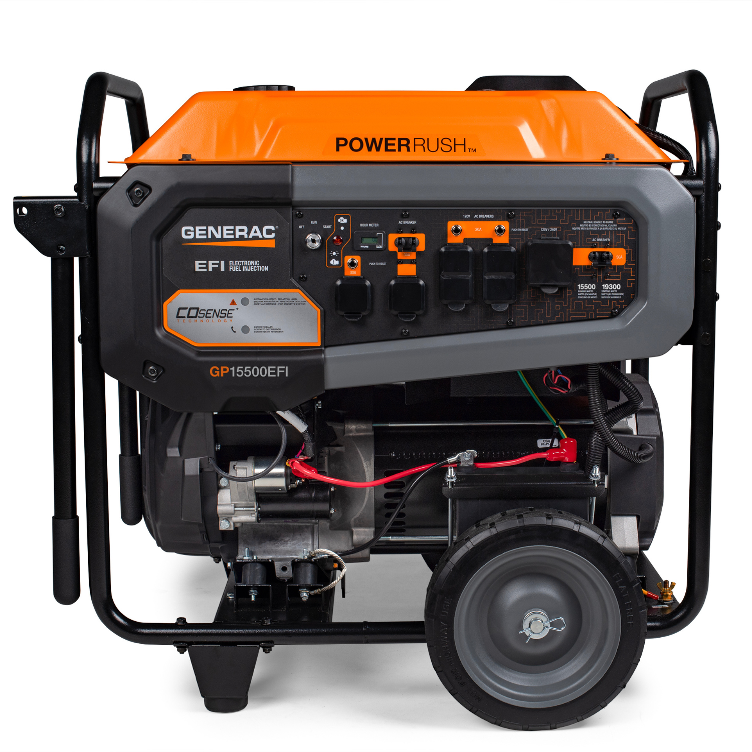 Portable Generator, 15500 | EFI | Electric Start with COsense | 49ST