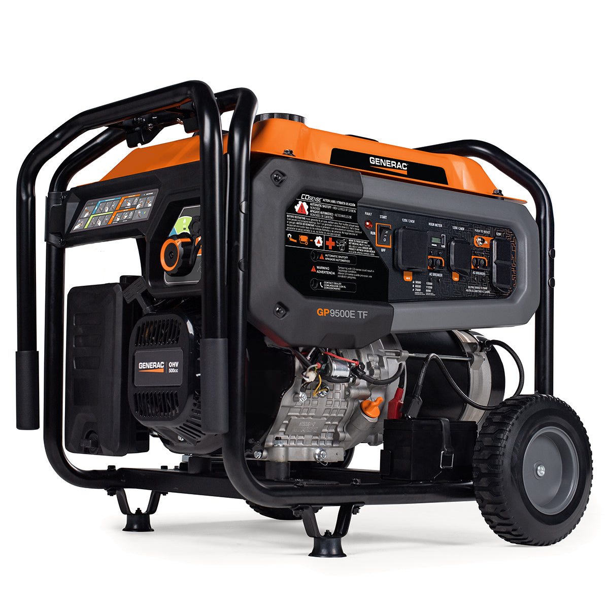 Generac Portable Generator, GP9500E