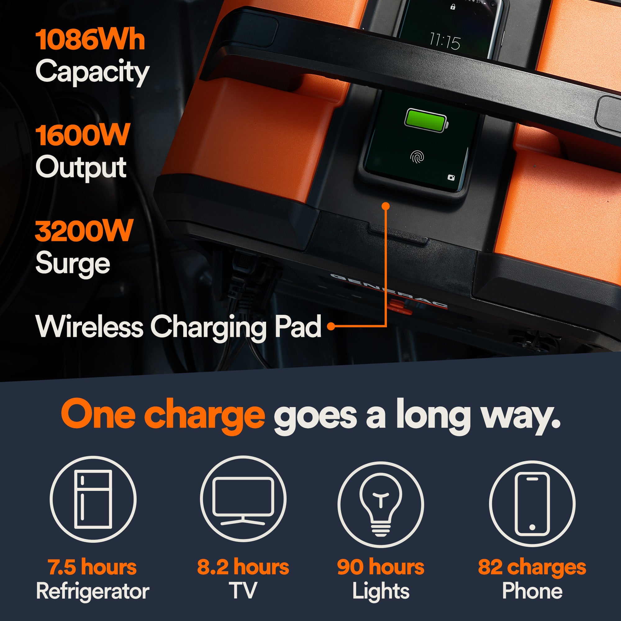 Generac Portable Power Station, 1000